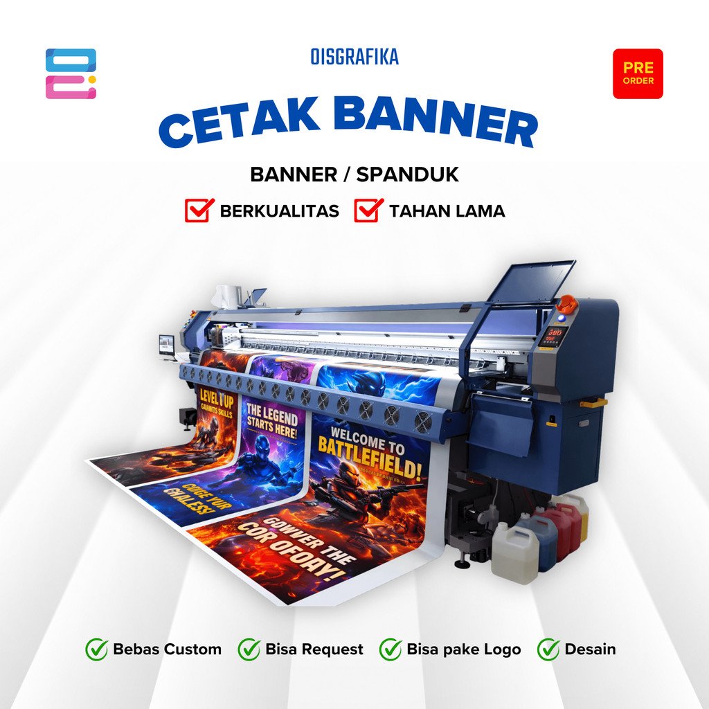 Cetak Spanduk Banner Custom