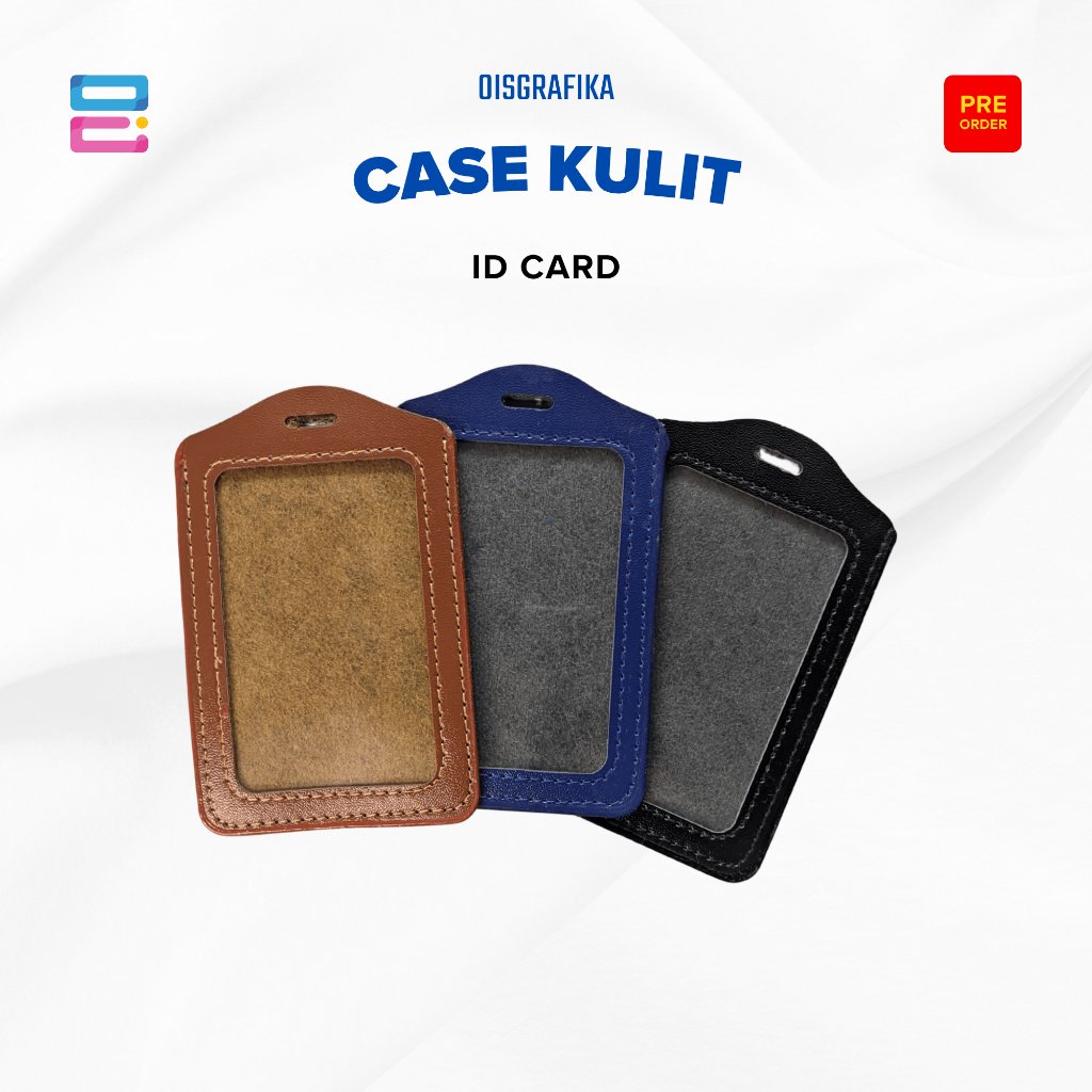 Case ID Card Kulit