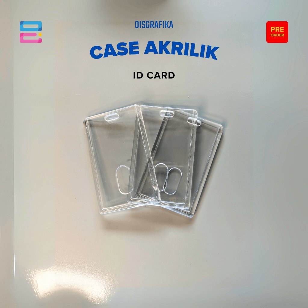 Case ID Card Akrilik